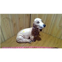 Ceramic hound dog (Made in Mexico)