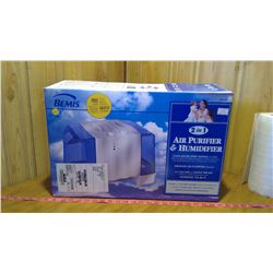 2 in 1 air purifier & humidifier *Brand New Open Box* (Bemis)