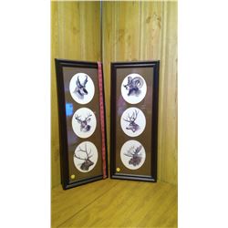 Two framed wildlife prints by Garcia