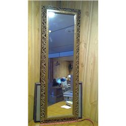 Framed Mirror 49"T