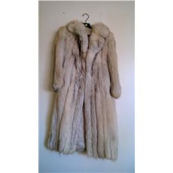 Ladies Fur Coat 15" sleeve 46" back 20" chest