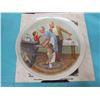 Image 2 : LOT OF TWO DECORATIVE PLATES (THE COOKIE TASTING & UNOPENED LITTLE MISS MUFFET)