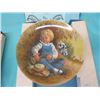 Image 2 : LOT OF TWO DECORATIVE PLATES (LITTLE BOY BLUE & THE BEDTIME STORY)