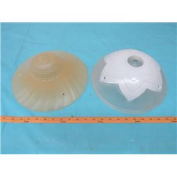 TWO LAMP SHADES (11")