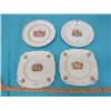 Image 1 : LOT OF FOUR ROYALTY PLATES (1 CHIPPED ON BACK)
