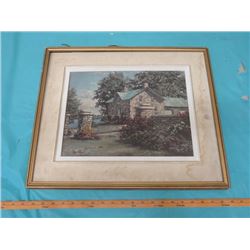 LOT OF THREE PICTURES (1 HAS WATER DAMAGE & MISSING SOME TABS)