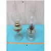 Image 1 : TWO COAL OIL LAMPS (#2)