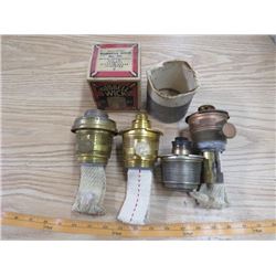 LOT OF ASSORTED ALADDIN WICKS (ONE HUBBELL WICK IN BOX)