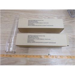 LOT OF TWO TWIST LOCK ALADDIN CHIMNEYS