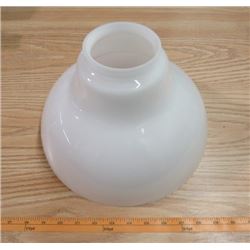 HANGING LAMP SHADE (12" ACROSS BOTTOM, 3.5" ACROSS TOP, 7" TALL)