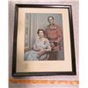 Image 2 : LOT OF 4 ROYAL FAMILY PICTURES (GLASS NEEDS TO BE REPLACED ON 1) *SOME WATER DAMAGE*