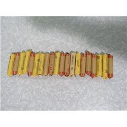 20 ROLLS OF PENNIES (CANADA) *ASSORTED DATES*