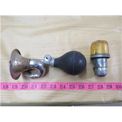 BICYCLE HORN AND SEDIMENT BOWL