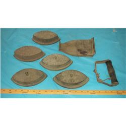 LOT OF SAD IRON PARTS
