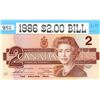 Image 1 : TWO DOLLAR BILL (CANADA) *1986* (LAST YEAR OF ISSUE)