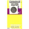 Image 2 : ONE DOLLAR COIN (CANADA) *1952* (WITH WATER LINES) *SILVER*
