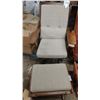 Image 1 : GLIDER CHAIR WITH FOOT STOOL
