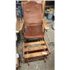 Image 1 : GLIDER CHAIR WITH FOOT STOOL (NO CUSHION FOR FOOT STOOL