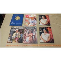 LOT OF ASSORTED ROYALTY BOOKS AND MAGAZINES