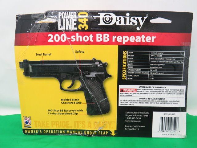 Daisy Bb Pistol Powerline 340