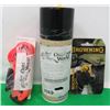 Image 1 : LOT INCLUDING NIGHT-DAWG REFLECTIVE COLLAR, CAN OF WATERPROOFING AND AN LED CAP LIGHT
