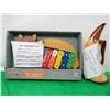 Image 1 : CHILDS DEER ZXYLOPHONE AND HOOT AND HOLLAR TOY