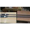 Image 1 : 2 FEATHERLITE OARS 83.5" LONG