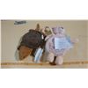Image 1 : RABBIT BACKPACK AND SNAPPING TURTLE STUFFIE