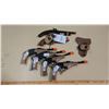 Image 1 : 4 CROSSFIRE PISTOL B(3 ARE MISSING BACK PIECE OF HANDLE), 1 BIG TEX HOLSTER SET, 1 KENTUCKY PISTOL