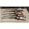 Image 1 : LOT OF FIVE OLD TEX TOY RIFLES