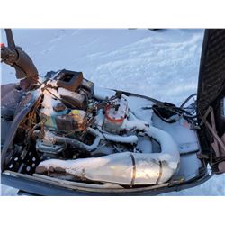 2002 POLARIS RMK TRAIL SNOW MOBILE, Fan Cooled Twin, VIN