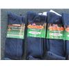 Image 2 : Qty 10 Men's Extra Wide Black Comfort Fit Socks