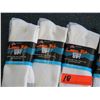 Image 2 : Qty 4 Men's Loose Fit Gray White Socks & 2 Ankle Socks