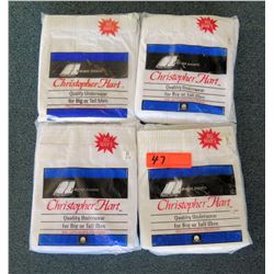 Qty 4 Packages Christopher Hart Boxer Shorts Size 6XL (62"-64")