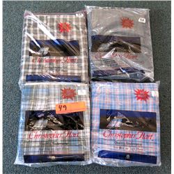 Qty 4 Packages Christopher Hart Boxer Shorts Misc Colors Size 5XL 7XL & 8XL