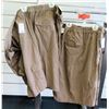 Image 1 : Qty 2 Falcon Bay Sportswear Tan Elastic Waist Shorts Size 7XL