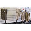 Image 1 : Qty 4 Men's Shorts by Full Blue Khaki Colored Size 58"-60"
