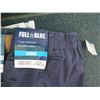 Image 2 : Qty 2 Full Blue Denim Jean 5P Shorts & Black Cargo Shorts Size 60