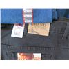 Image 2 : Qty 2 Grand River Blue Denim Pants Size 76-80 & Black Pants Size 80