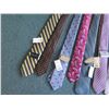 Image 2 : Qty 11 Misc Design Extra Long Neck Ties by Barbara Blank, Bruno Piattelli, etc