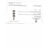 Image 4 : 18K Yellow Gold Black Diamond(1.4ct) Pendant, Made in Canada, Appraised Retail $2105