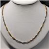 Image 2 : 10K Tricolor Gold (2.5G) Chain, Made in Canada, Suggested Retail Value $1000