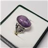 Image 1 : Silver Amethyst Ring, Suggested Retail Value $100