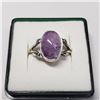 Image 2 : Silver Amethyst Ring, Suggested Retail Value $100