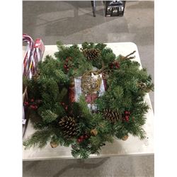 St. Nicks 30" Wreath Bag w/ Wreath