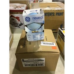 Case of 4 Reveal Soft White 40W Bulbs