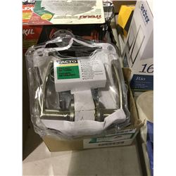 Case of Facto Hallway/Closet Handle Sets (3ct)