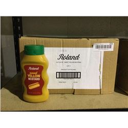 Roland Sweet Yellow Mustard (16 x 450g)