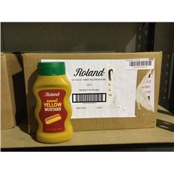 Roland Sweet Yellow Mustard (16 x 450g)