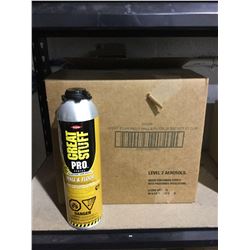 Case of Great Stuff Pro Spray Foam Adhesive (12 x 751g)